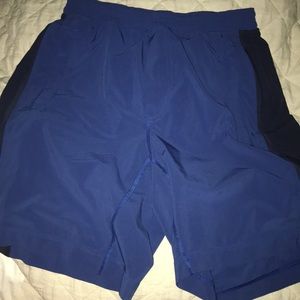 Blue Lululemon Shorts